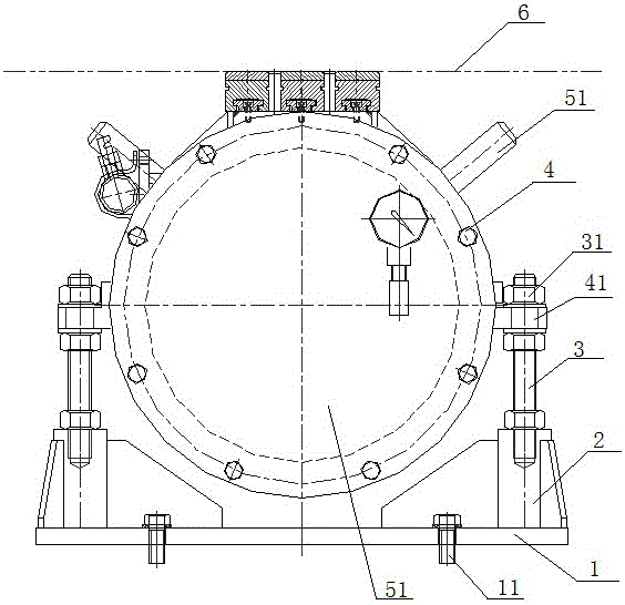 Blanket water absorption box for squeezing part