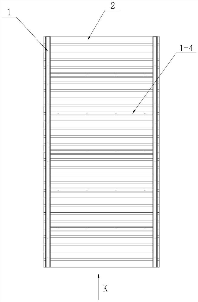 Assembly type dismounting-free formwork and manufacturing method thereof