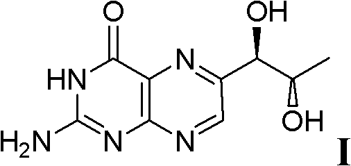 Preparation method of L-erythro biopterin