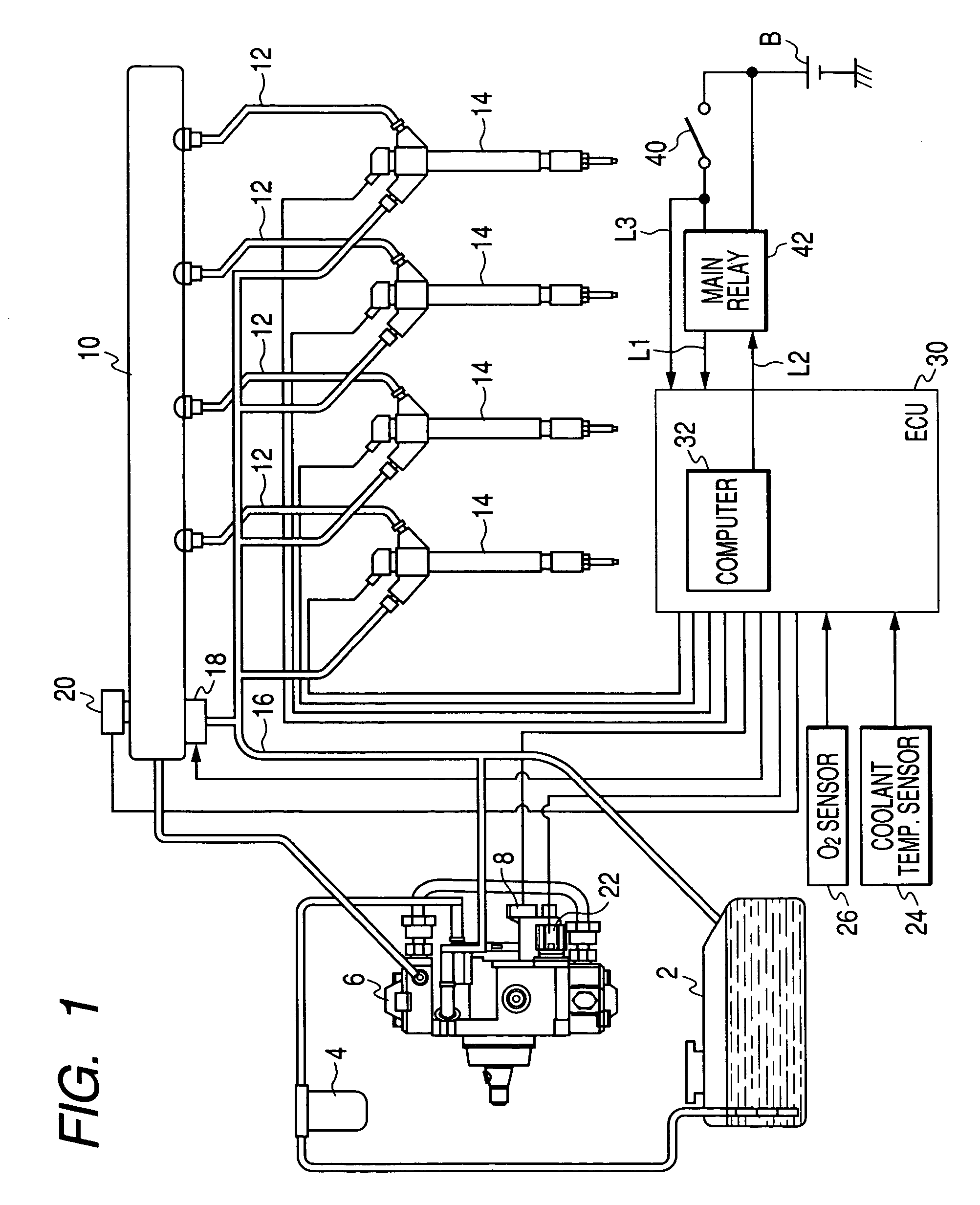 Fuel injection system designed to ensure enhanced reliability of diagnosis of valve