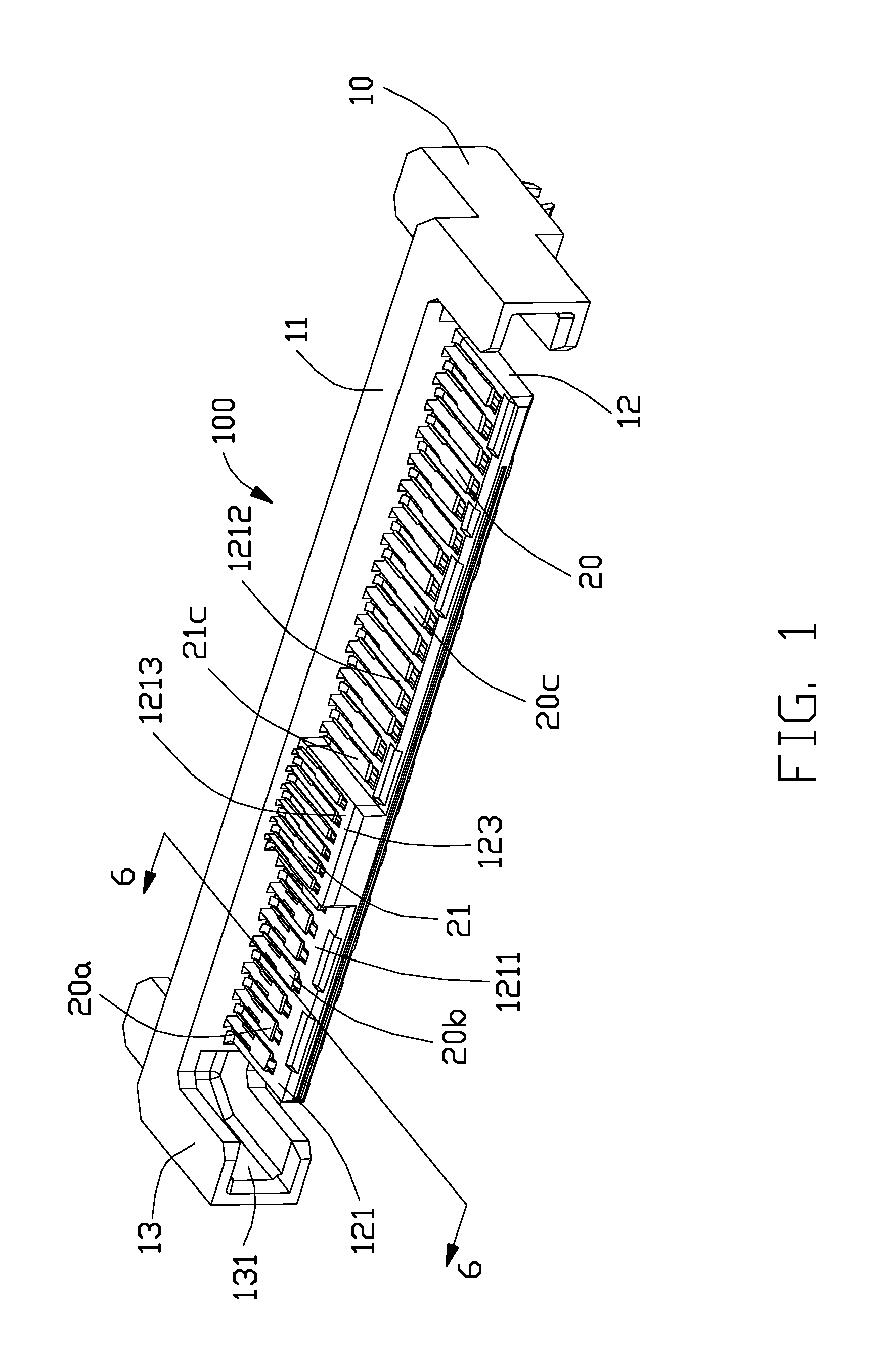 Electrical connector with imprived grounding bar