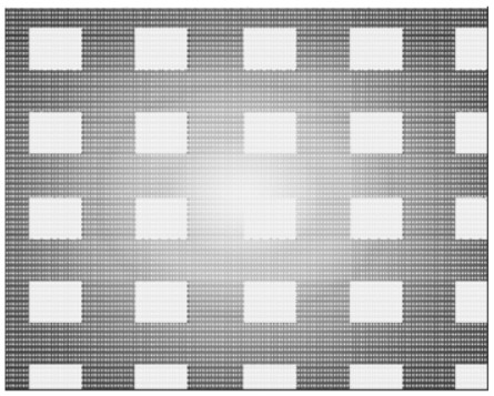 OLED screen sub-pixel brightness extraction method based on imaging brightness meter