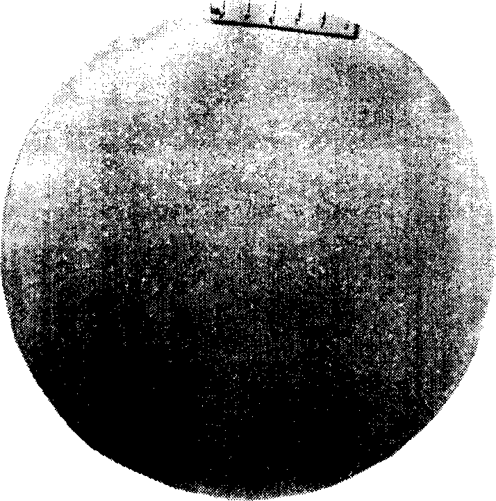 Aluminium-scandium alloy standard spectrum sample and preparation method thereof