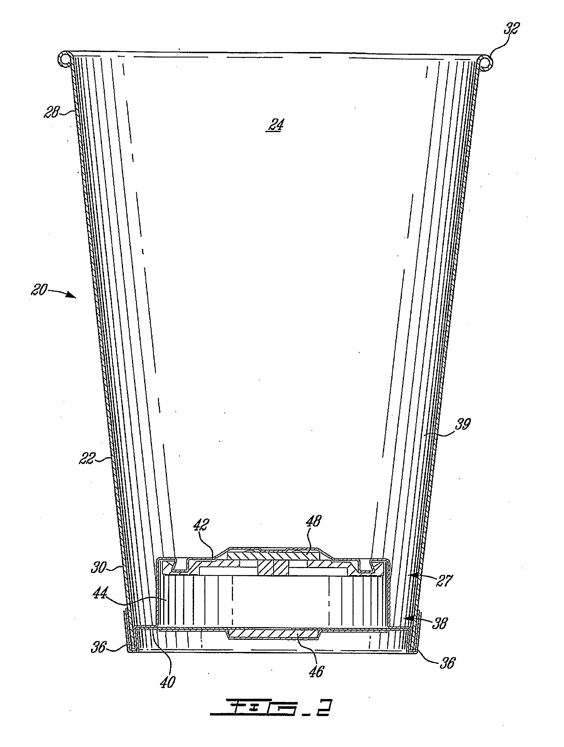 Steeping device for producing a liquid mixture