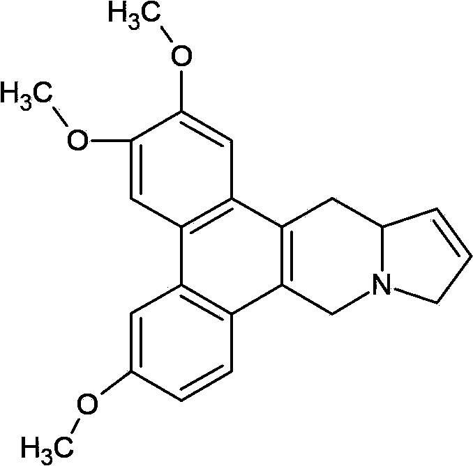 Salts of delta 11,12-antofine derivatives
