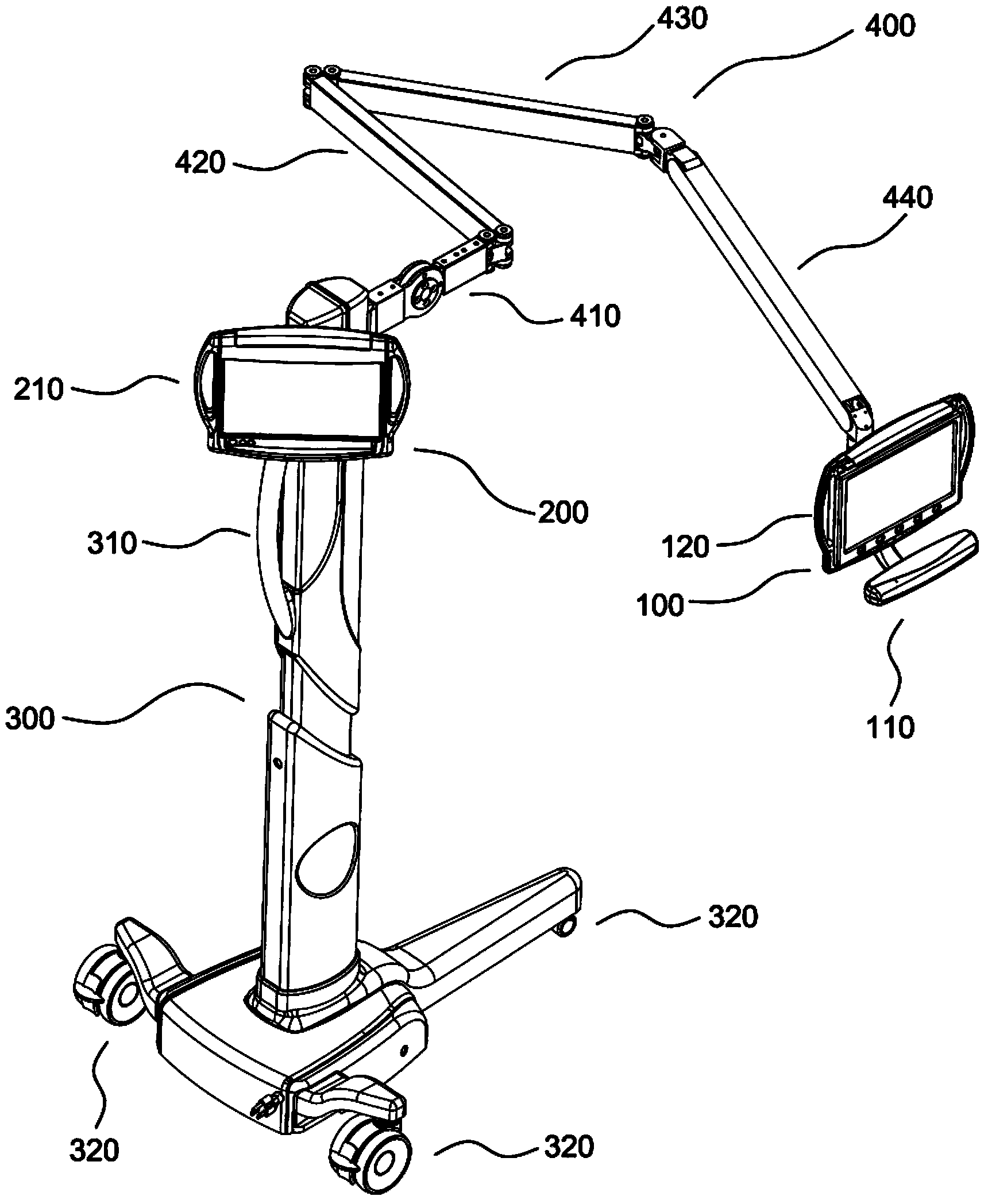 Two-way communication system by using eye movements