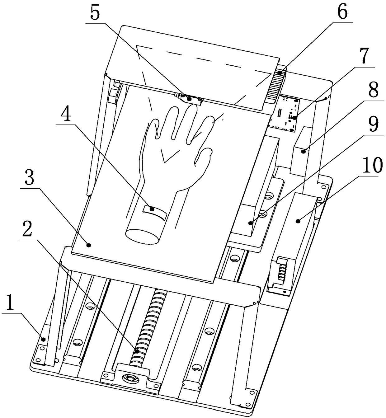 Bone age tester capable of scattering low-dose X-rays