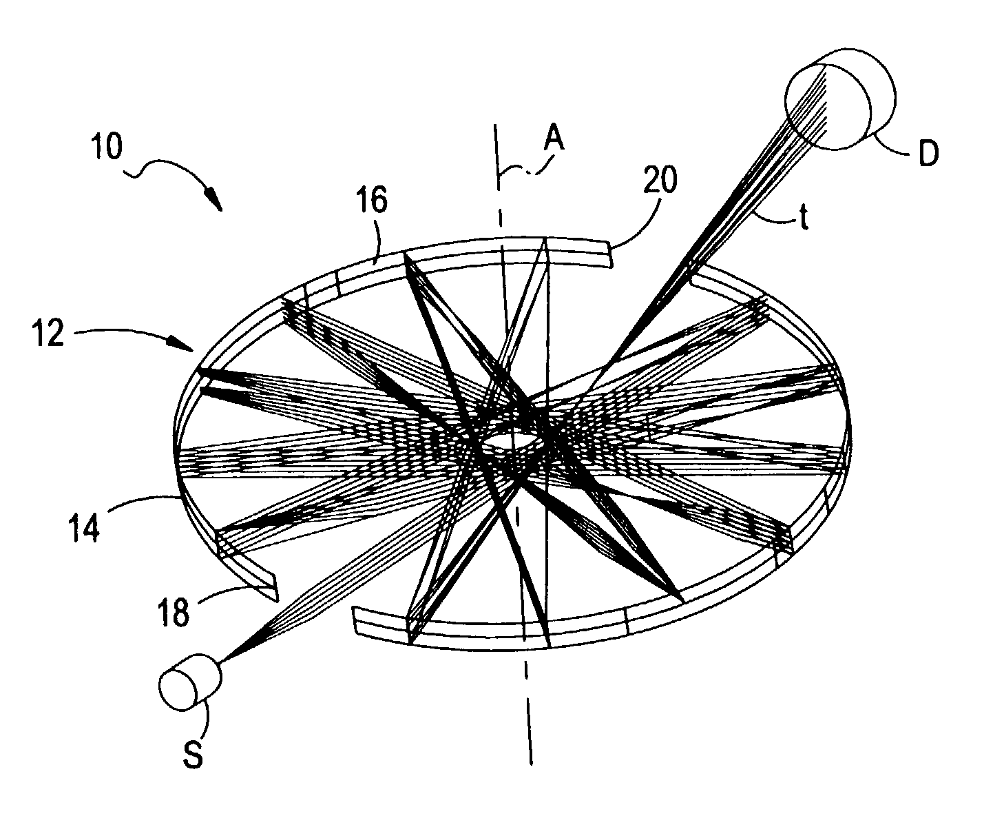 Absorption spectroscopy apparatus and method