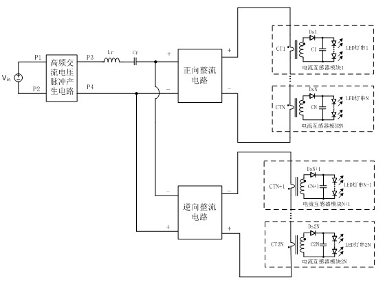 Multi-channel LED current equalization drive circuit