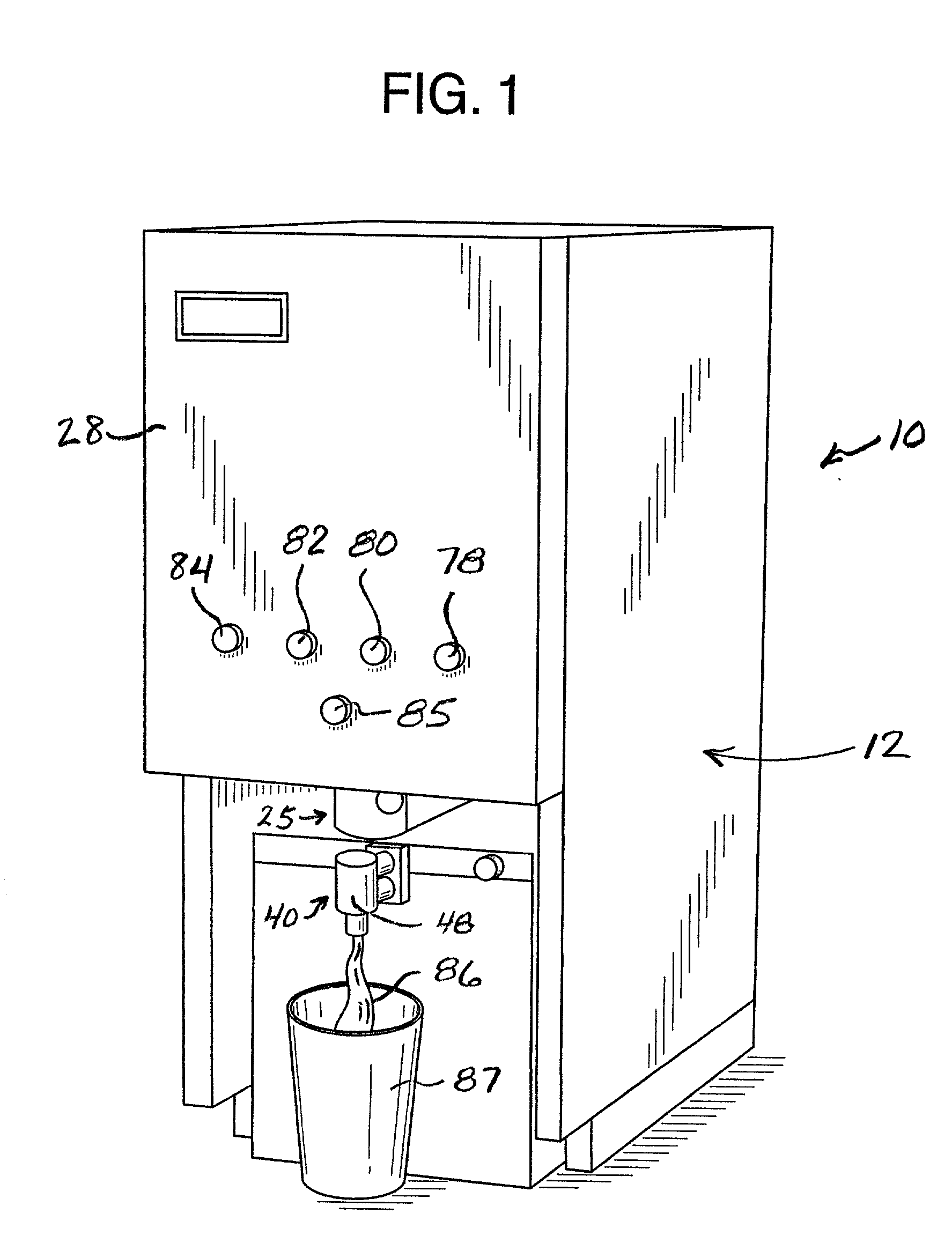 Hot dairy-based beverage dispenser