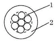 Anti-termite cable material, anti-termite cable using same and anti-termite optical cable