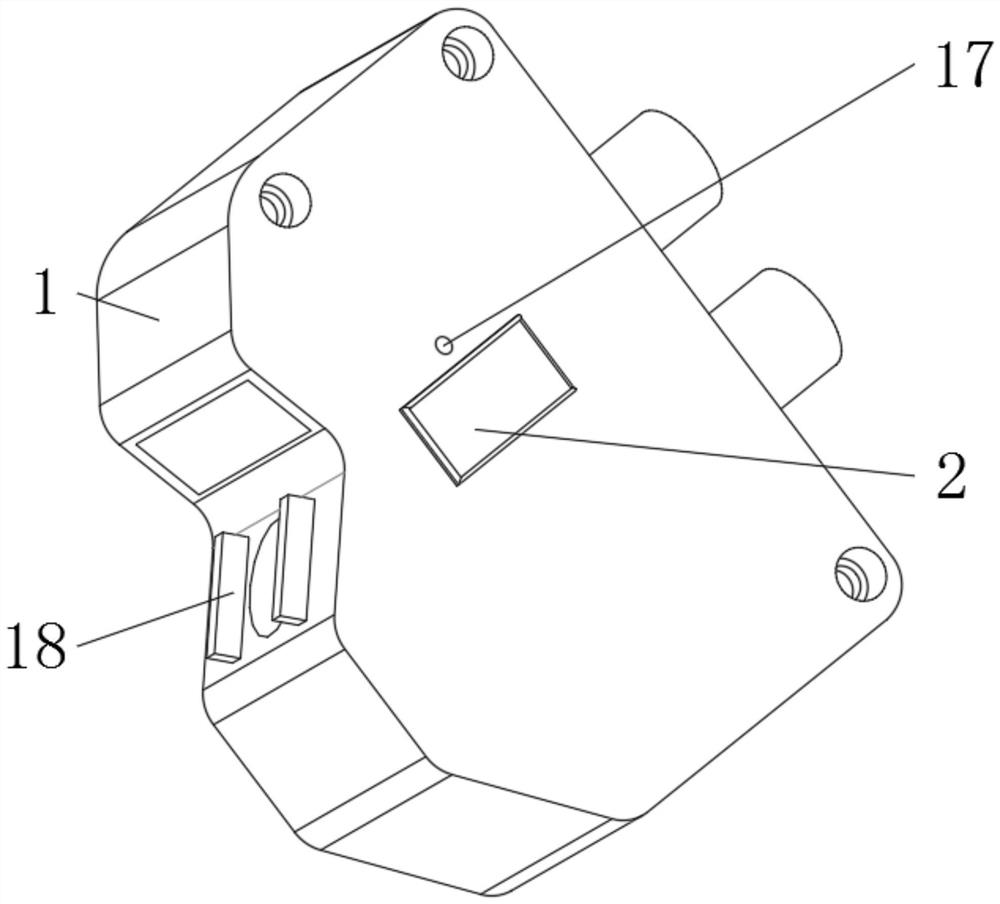 Laser triangulation 3D imaging device based on light spot identification