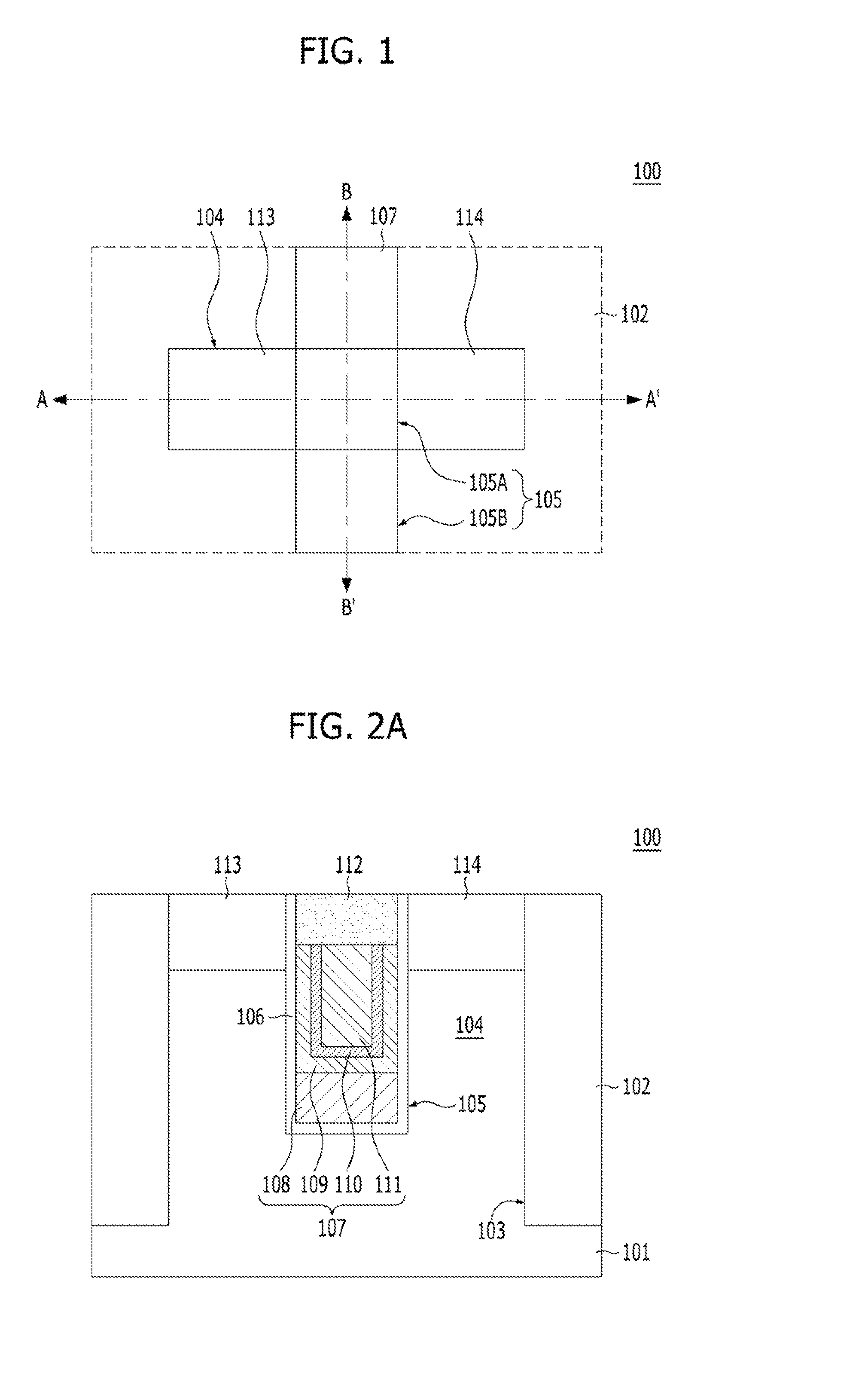 Transistor having dual work function buried gate electrode and method for fabricating the same