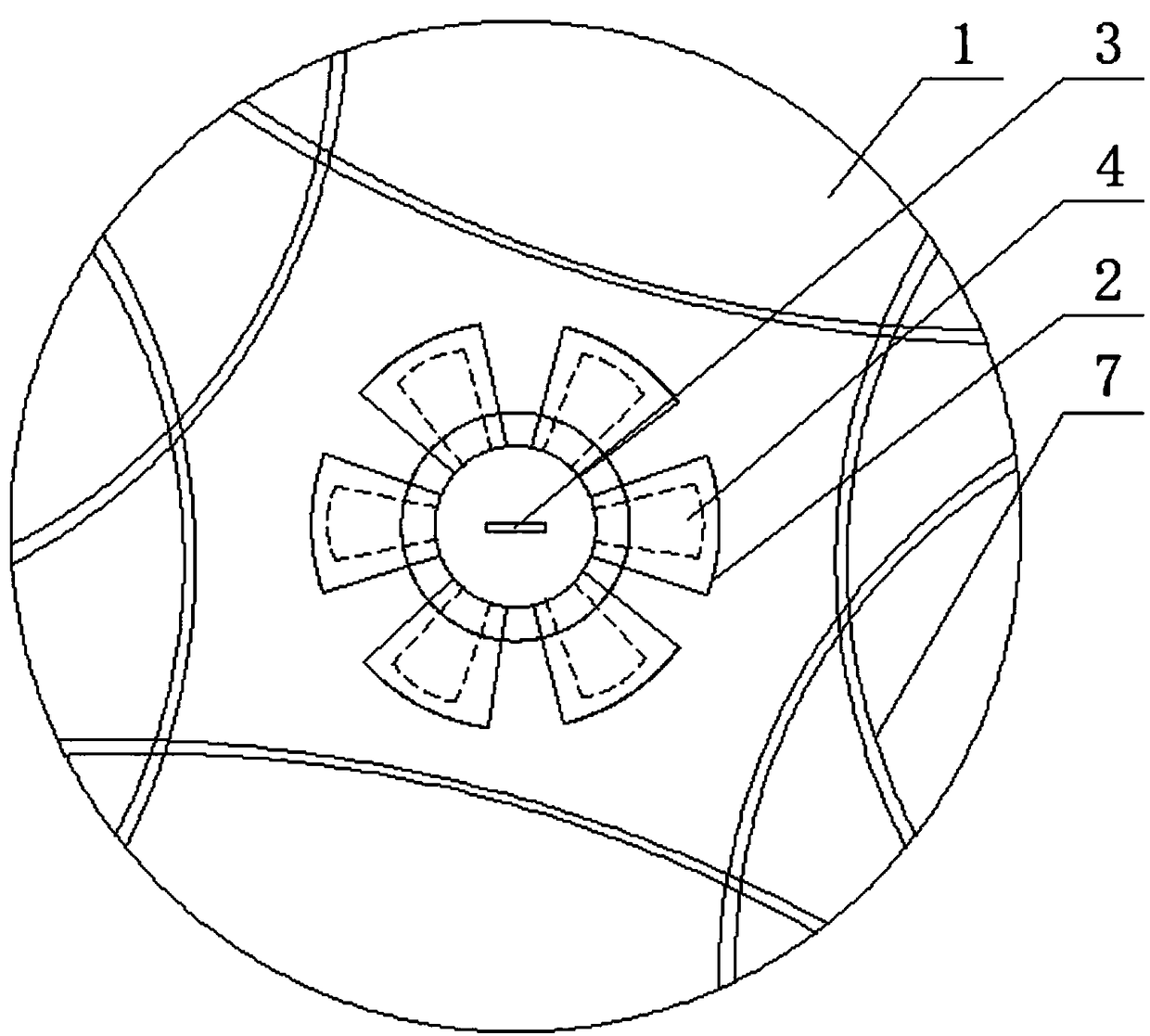 A silicone pot lid