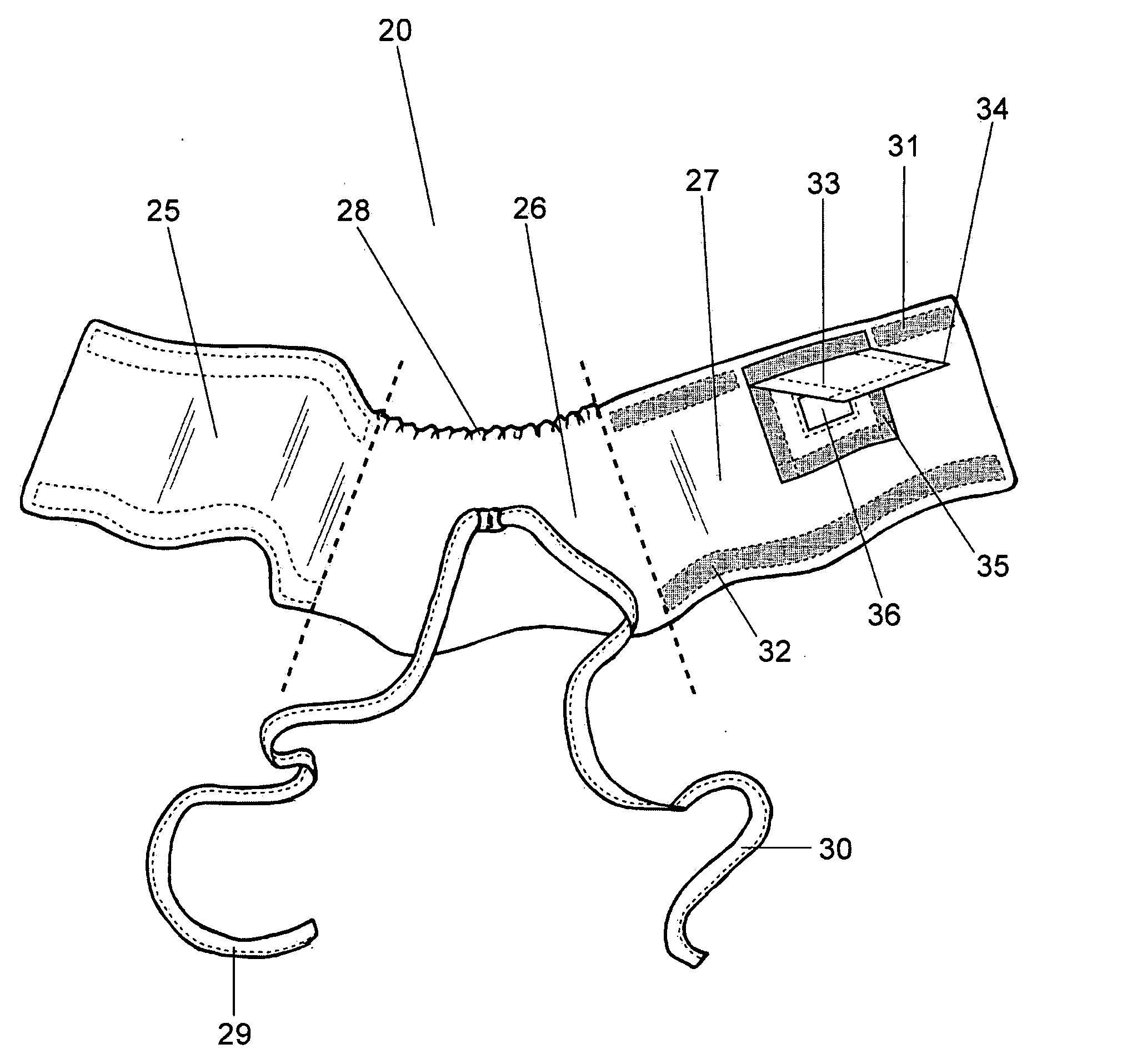 Gastrostomy garment