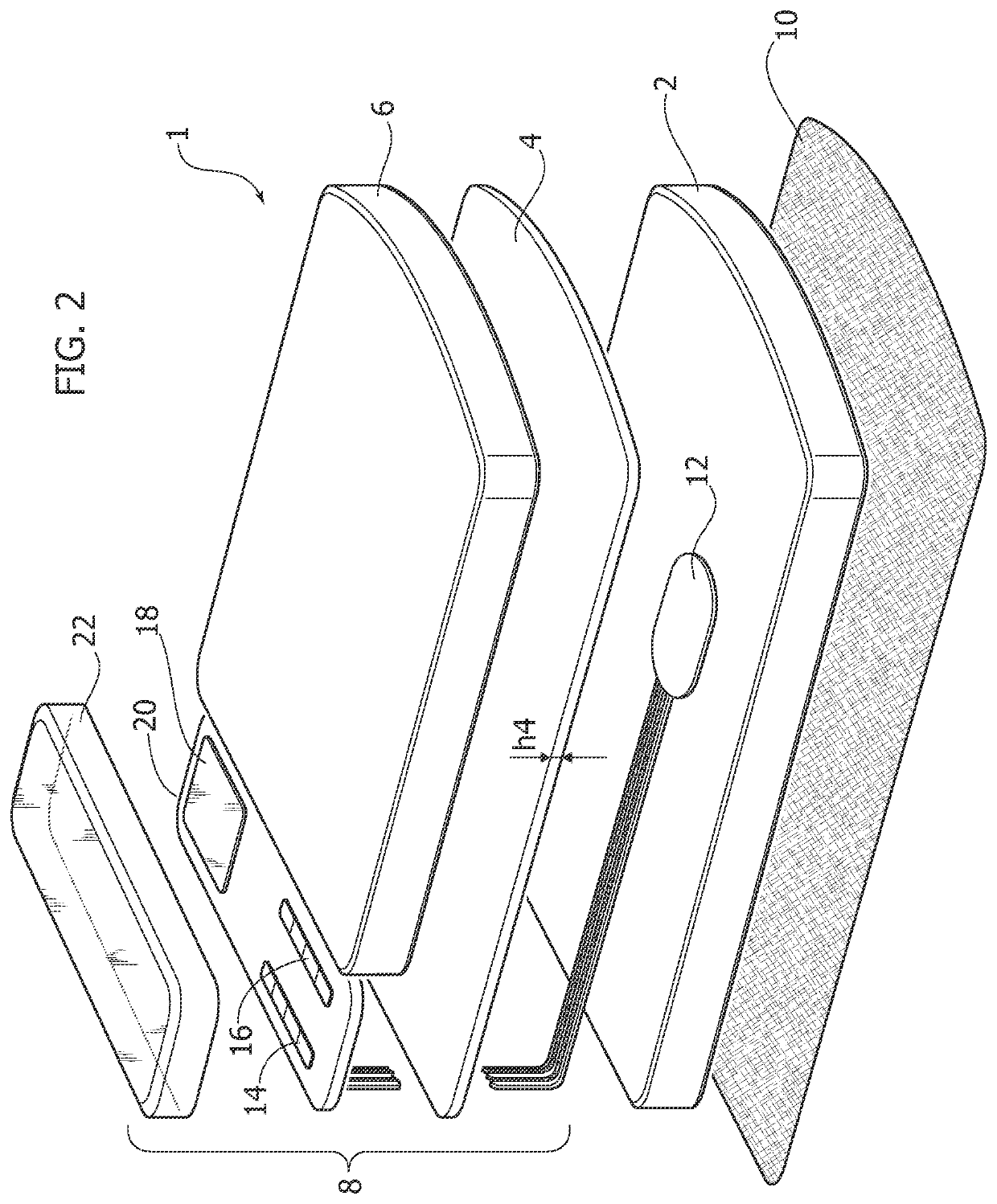 Pad for providing a cardiac massage