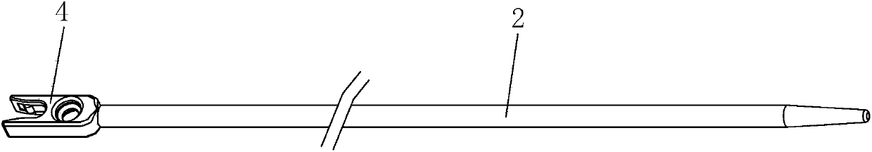 Laparoscope myomectomy tourniquet with self-locking function