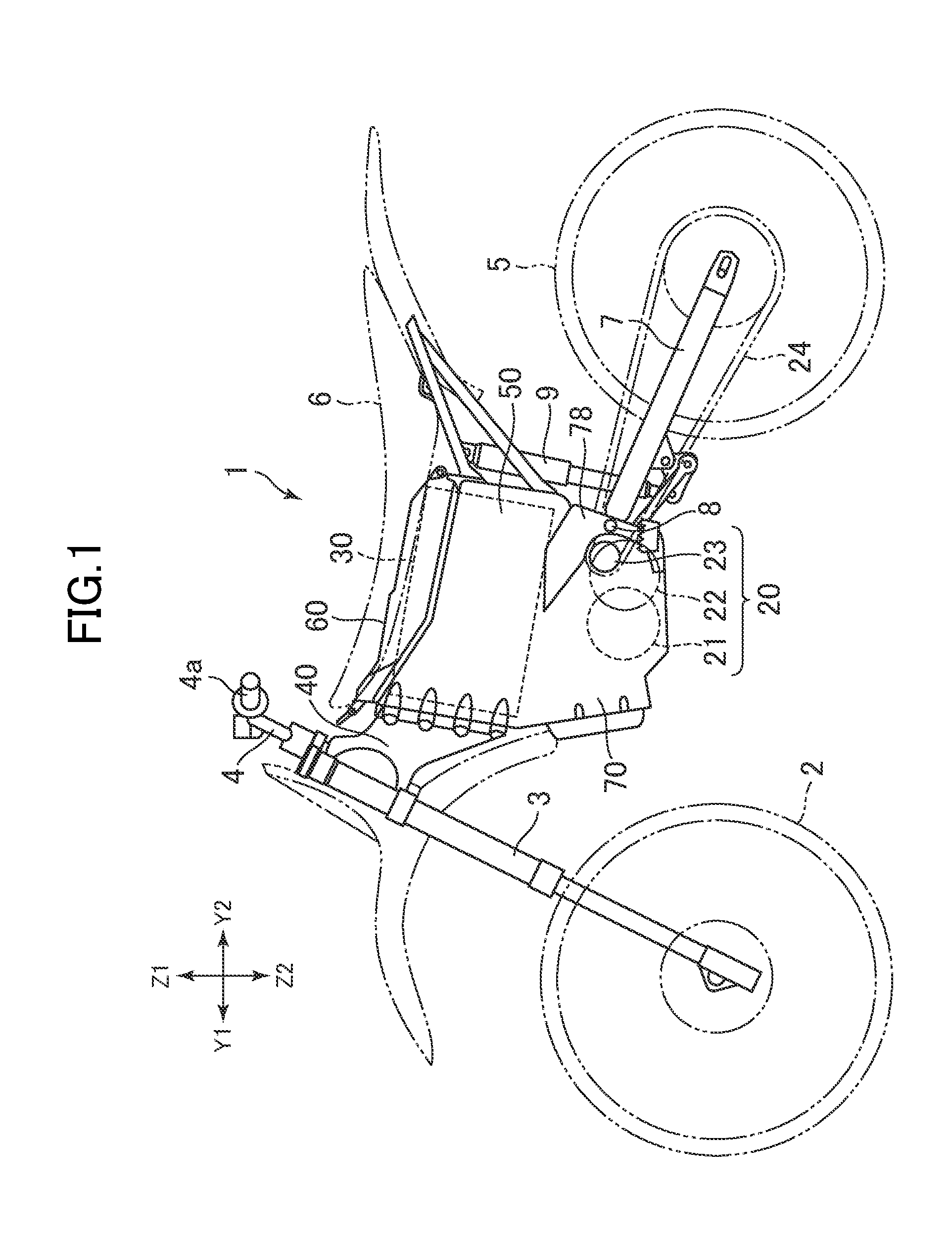 Saddle-type electric vehicle