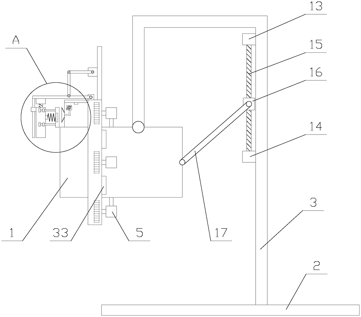 Camera with dustproof function based on block chain technology