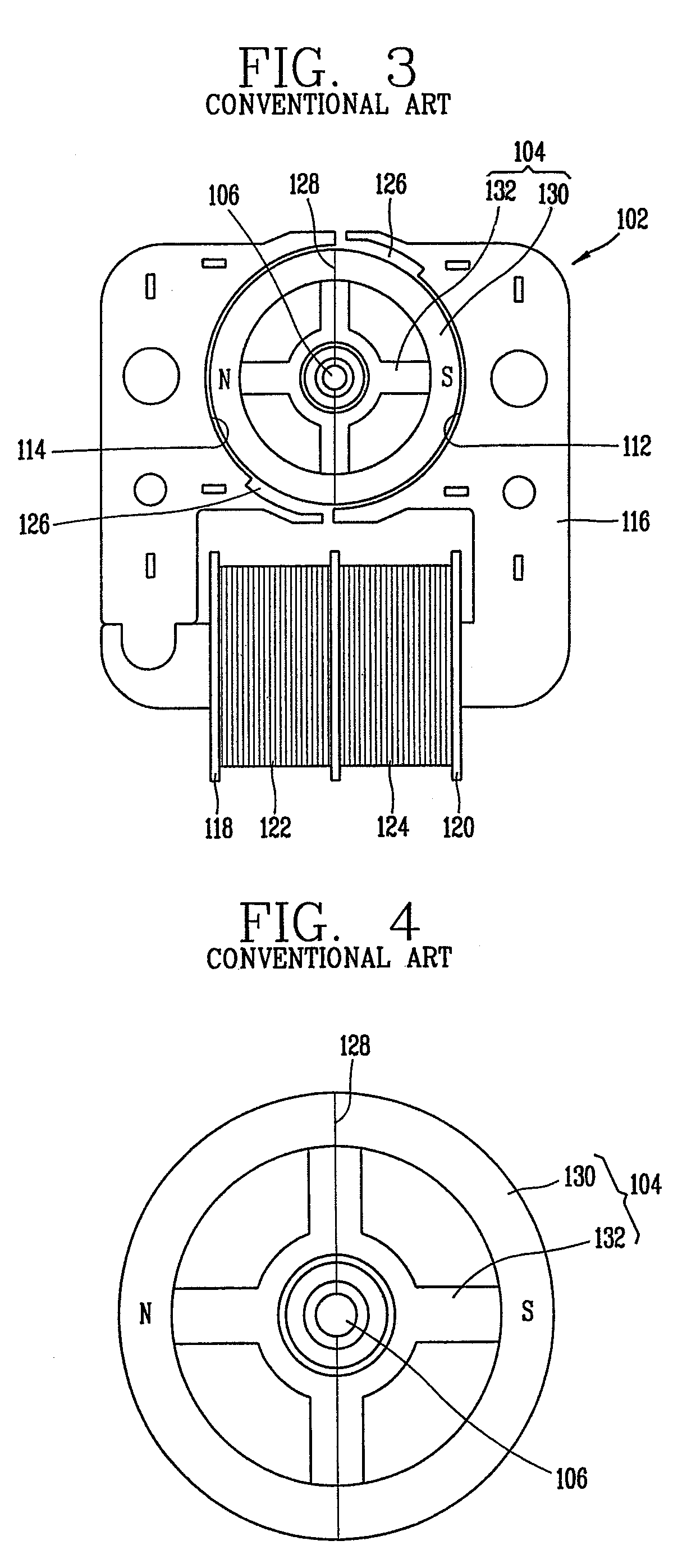 Skeleton type BLDC motor