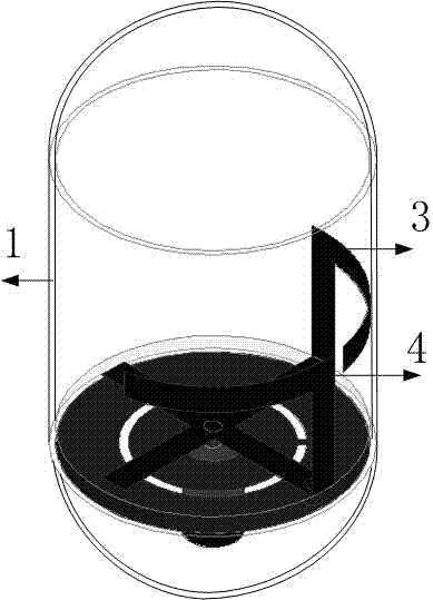 Broadband circular polarization capsule antenna combining plane and flexible medium