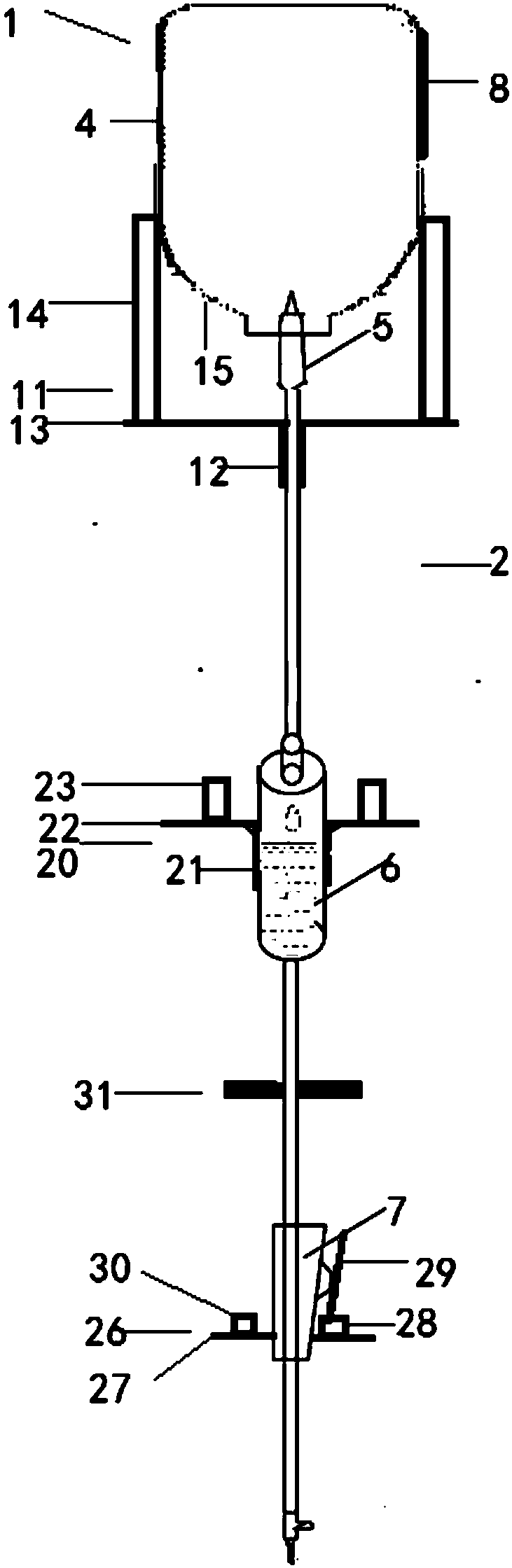 Transfusion control system and its transfusion method