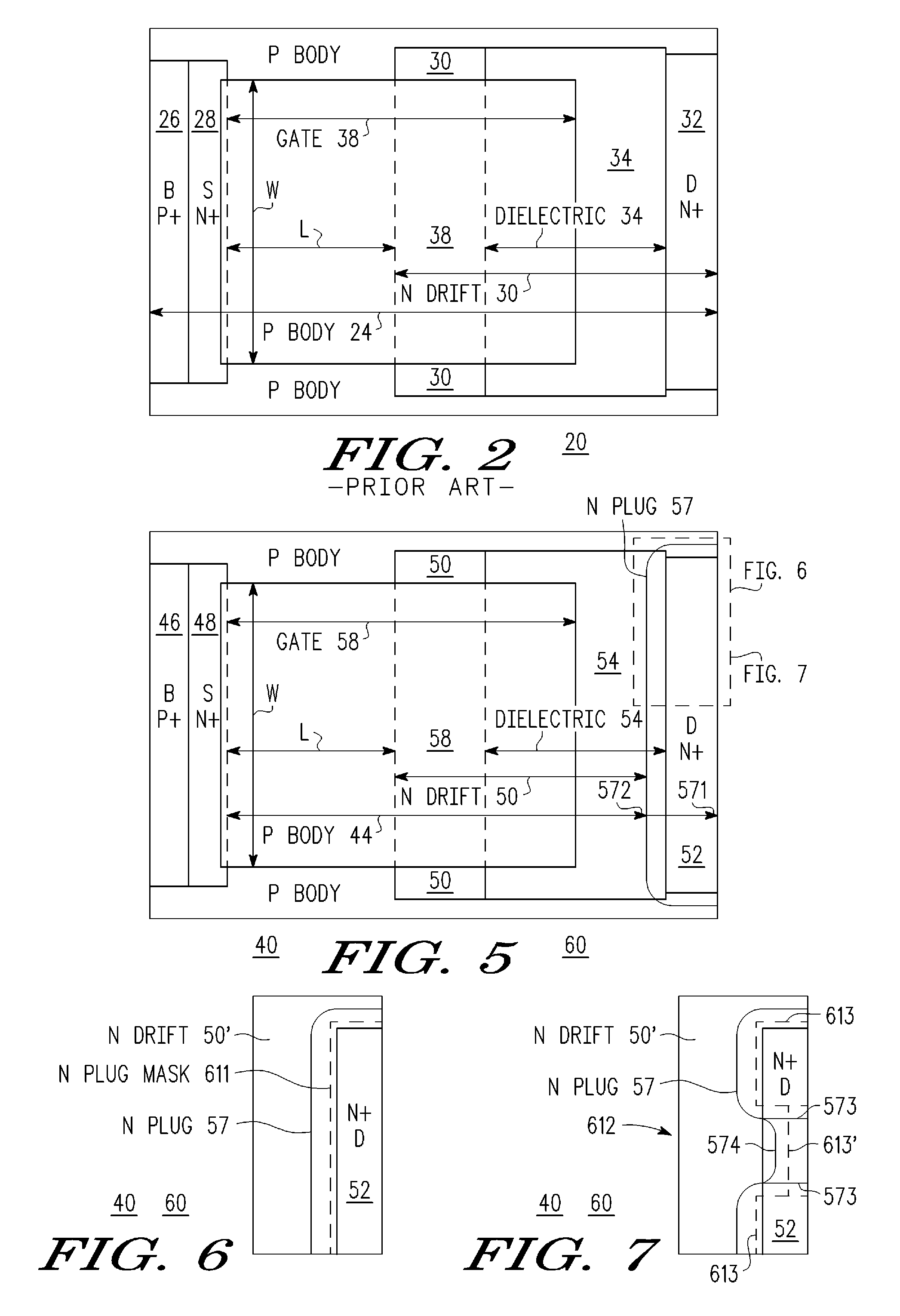 Resurf semiconductor device charge balancing