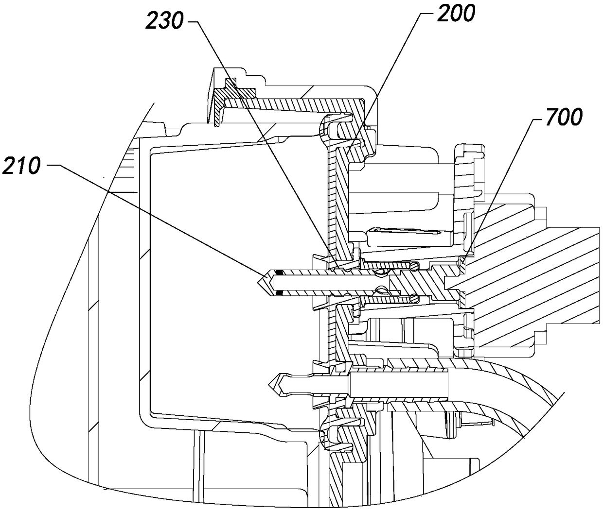 Method for making drinks by capsule beverage dispenser