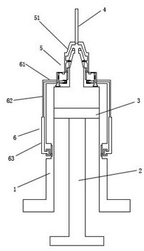 Novel needle withdrawing type injection device for emergency patients