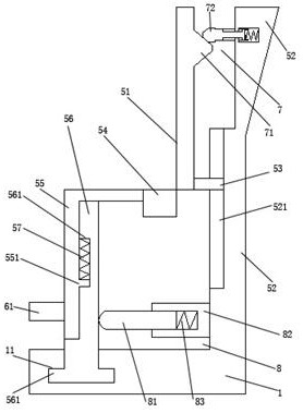 Novel needle withdrawing type injection device for emergency patients