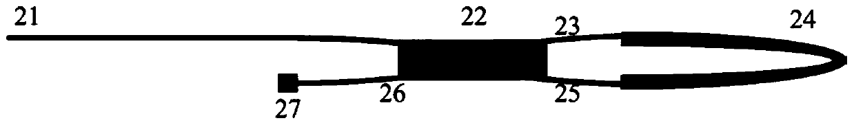 CTD sensing array based on micro-nano optical fiber coupler SAGNAC ring