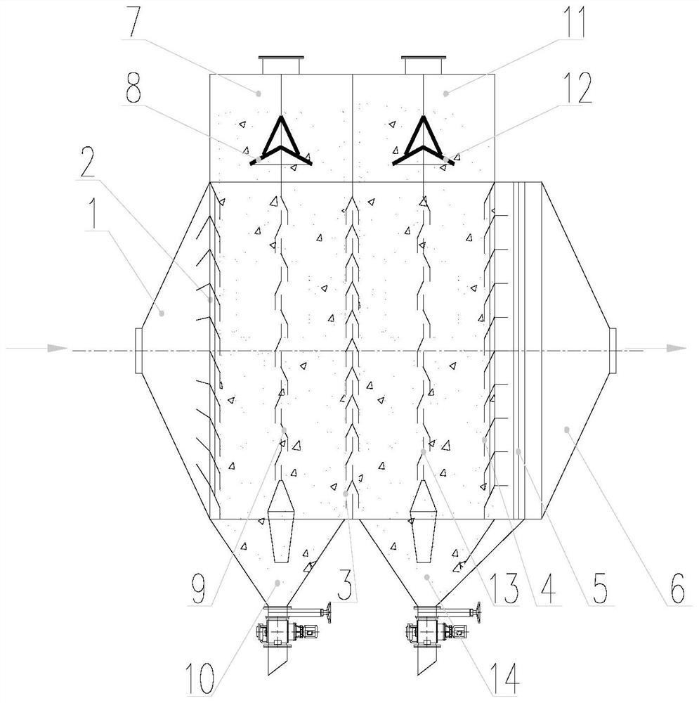 Fixed bed desulfurization reaction device and use method thereof