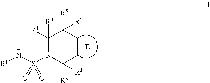 Bicyclic ketone sulfonamide compounds