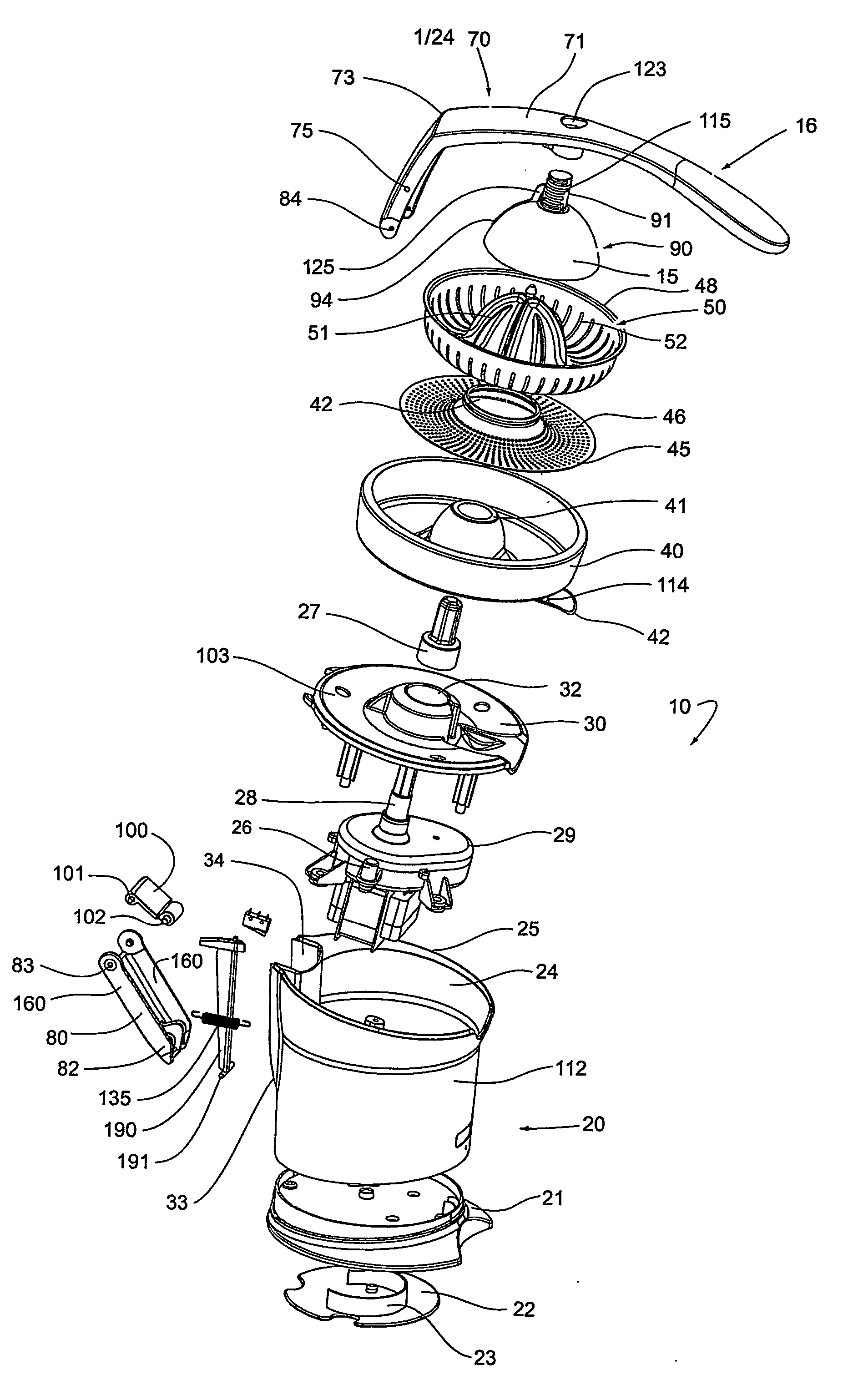 Citrus reamer and press