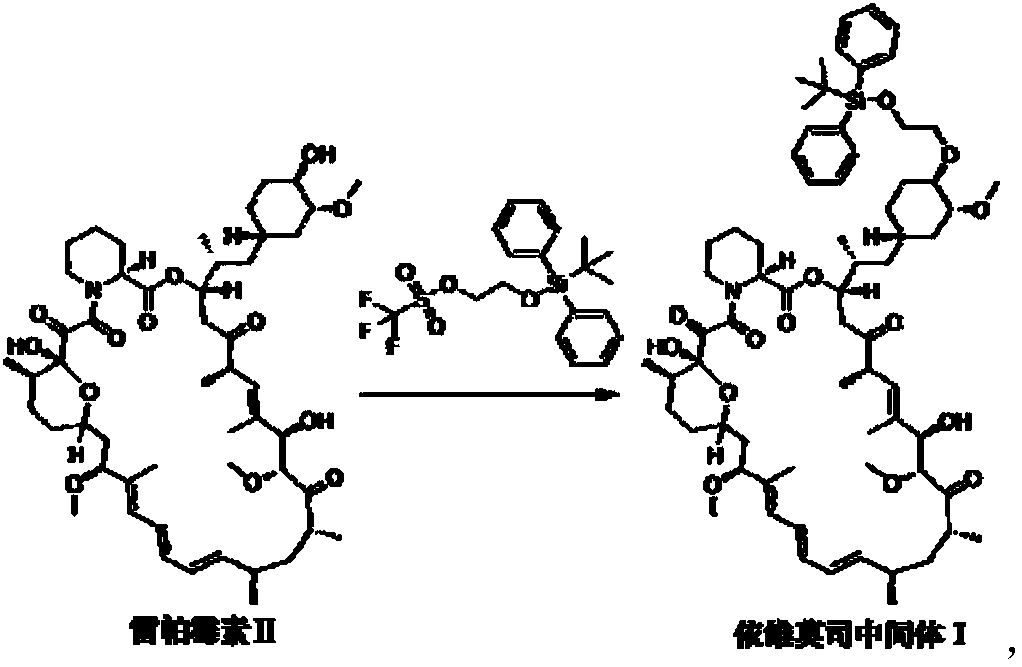 Preparation and purification method of everolimus intermediate