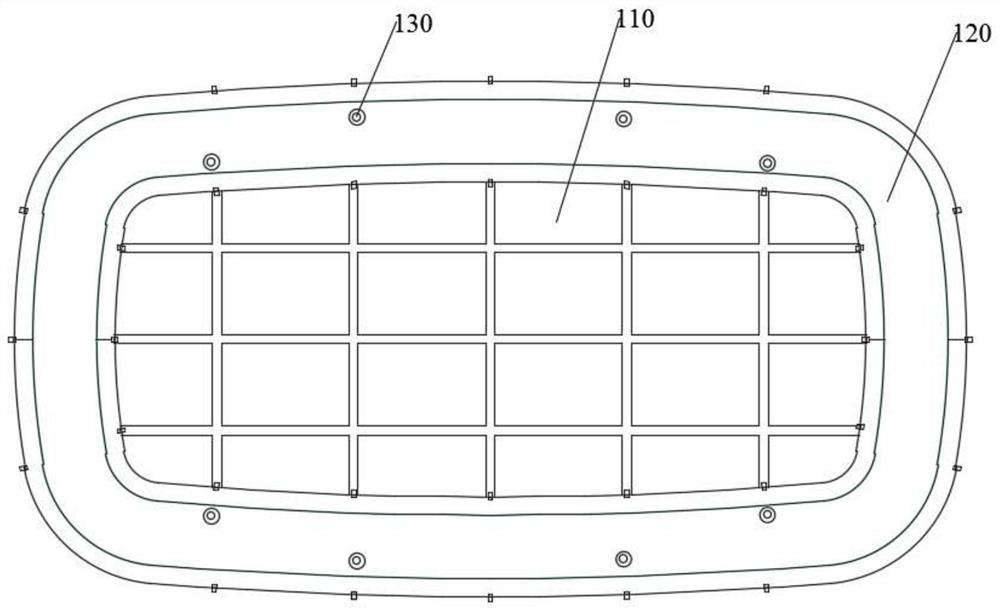 Split-into-two-type prefabricated pipe joint combination formwork and manufacturing method of split-into-two-type prefabricated pipe joint