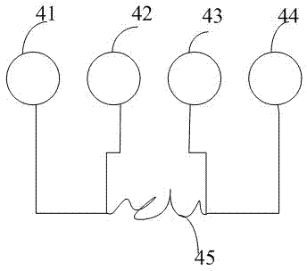 Device and method for testing corrosion degree of steel bundle