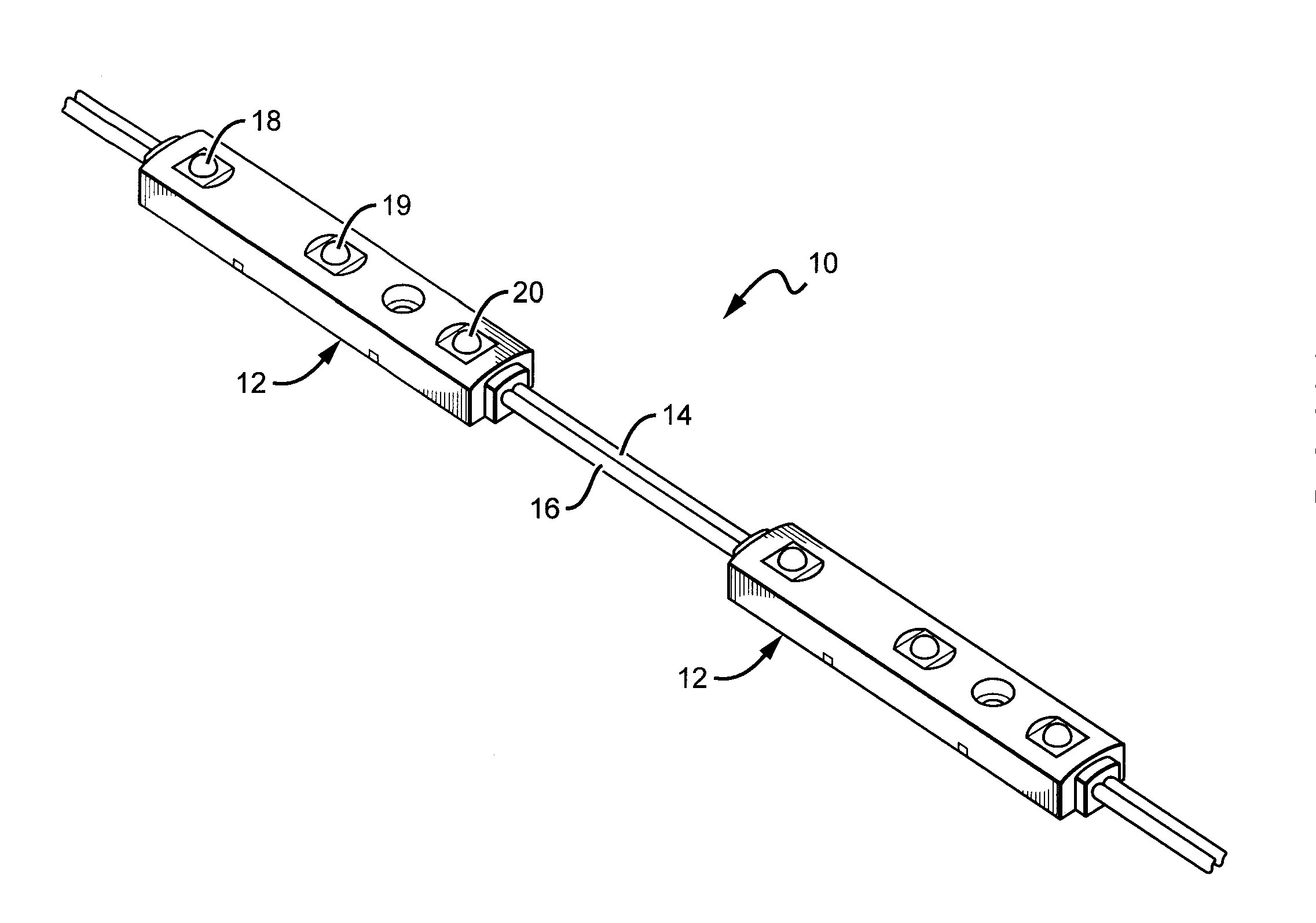 Channel letter lighting system using high output white light emitting diodes