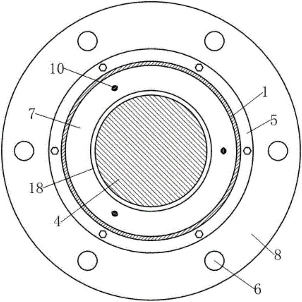 Three-dimensional vibration isolation support seat with adjustable vertical initial rigidity