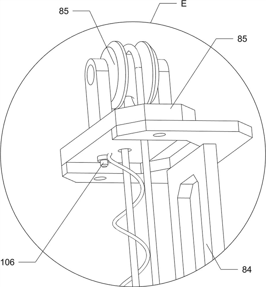 Dust separation ventilation equipment for roadway