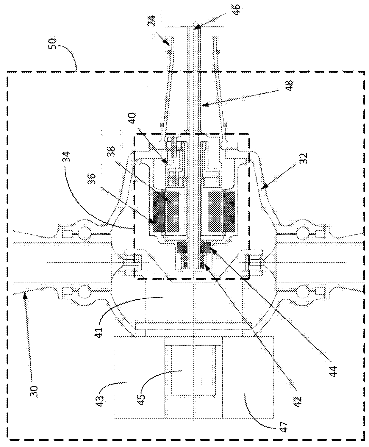 In Flight Restart System and Method for Free Turbine Engine