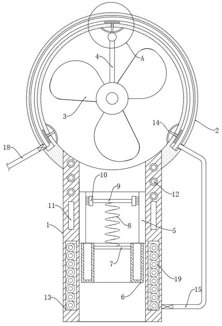 Desulfurization and smoke removal equipment for metal casting processing