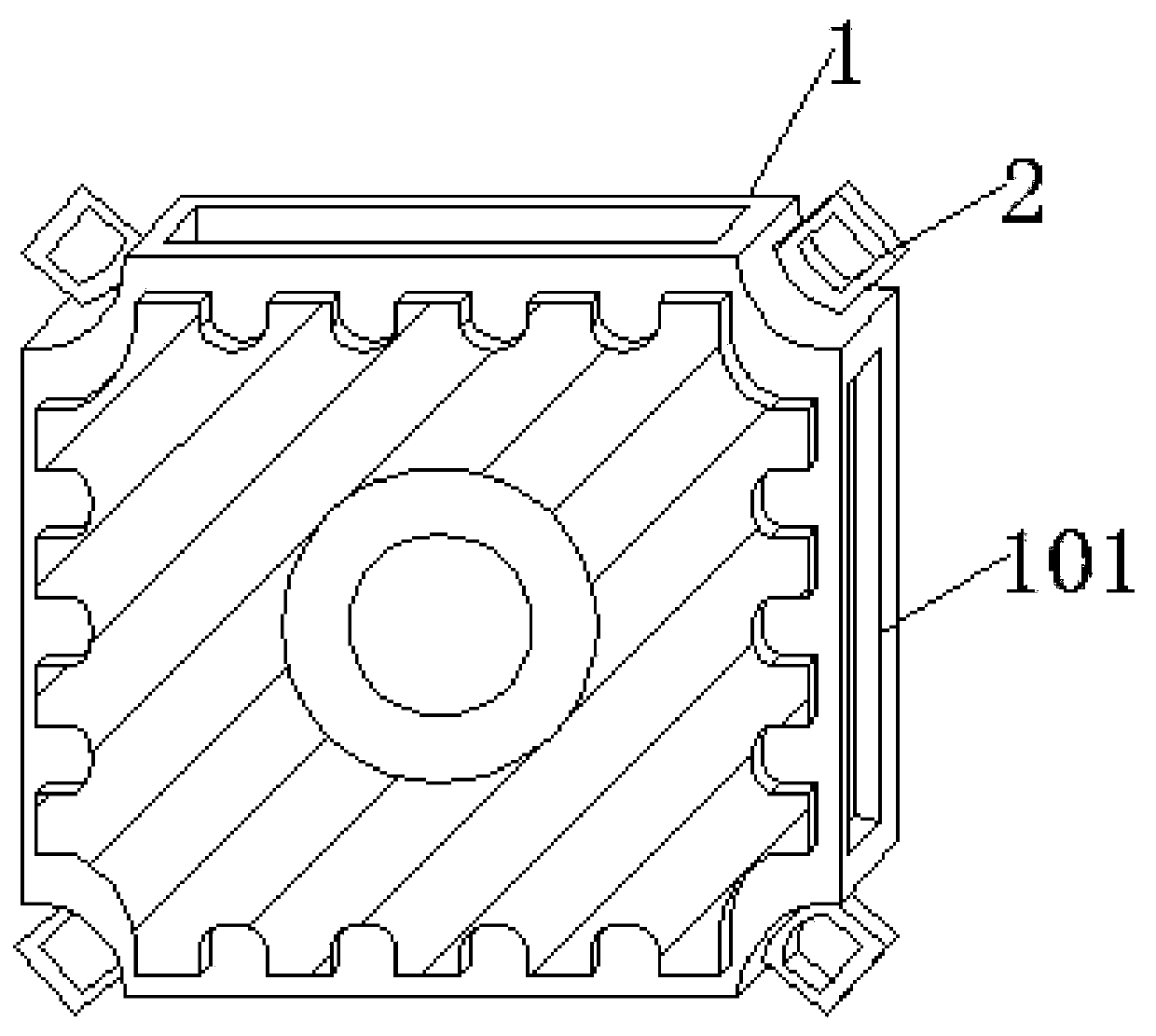 Stable ocean floating platform