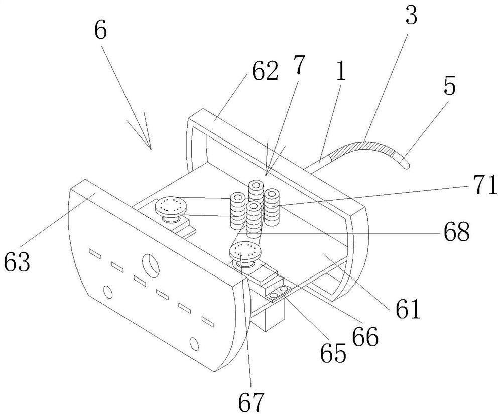 Spring type continuum robot system combined with flexible hinge