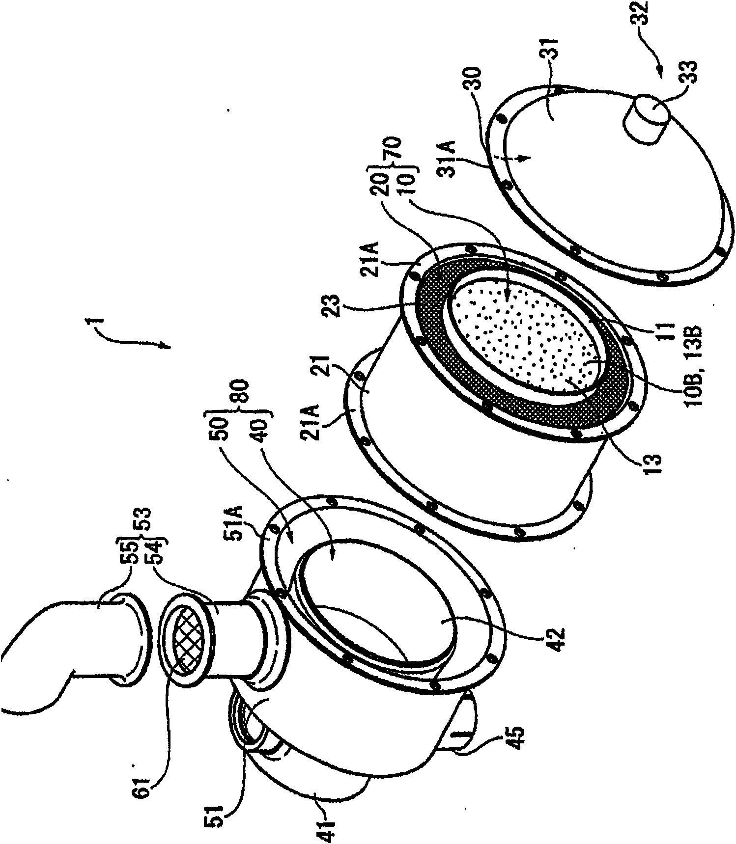 Exhaust gas purification device for internal combustion engine