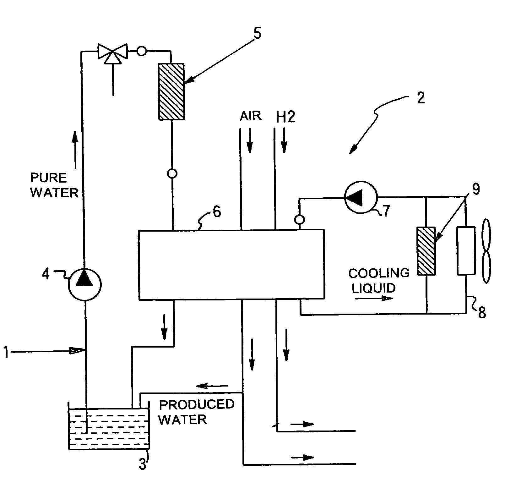 Ion-exchange filter