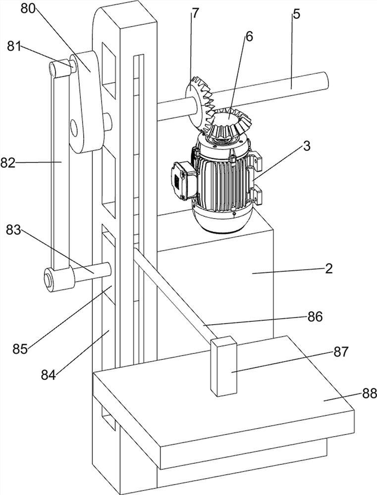 A device for smearing red phosphorus on match heads