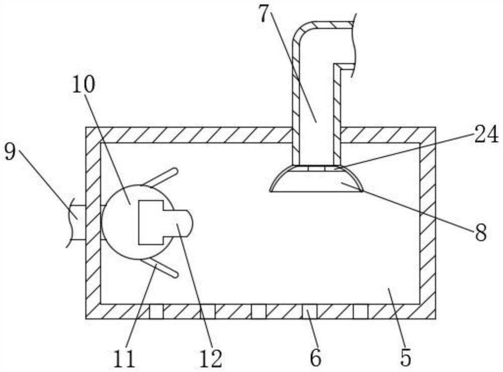 A display device for art design teaching