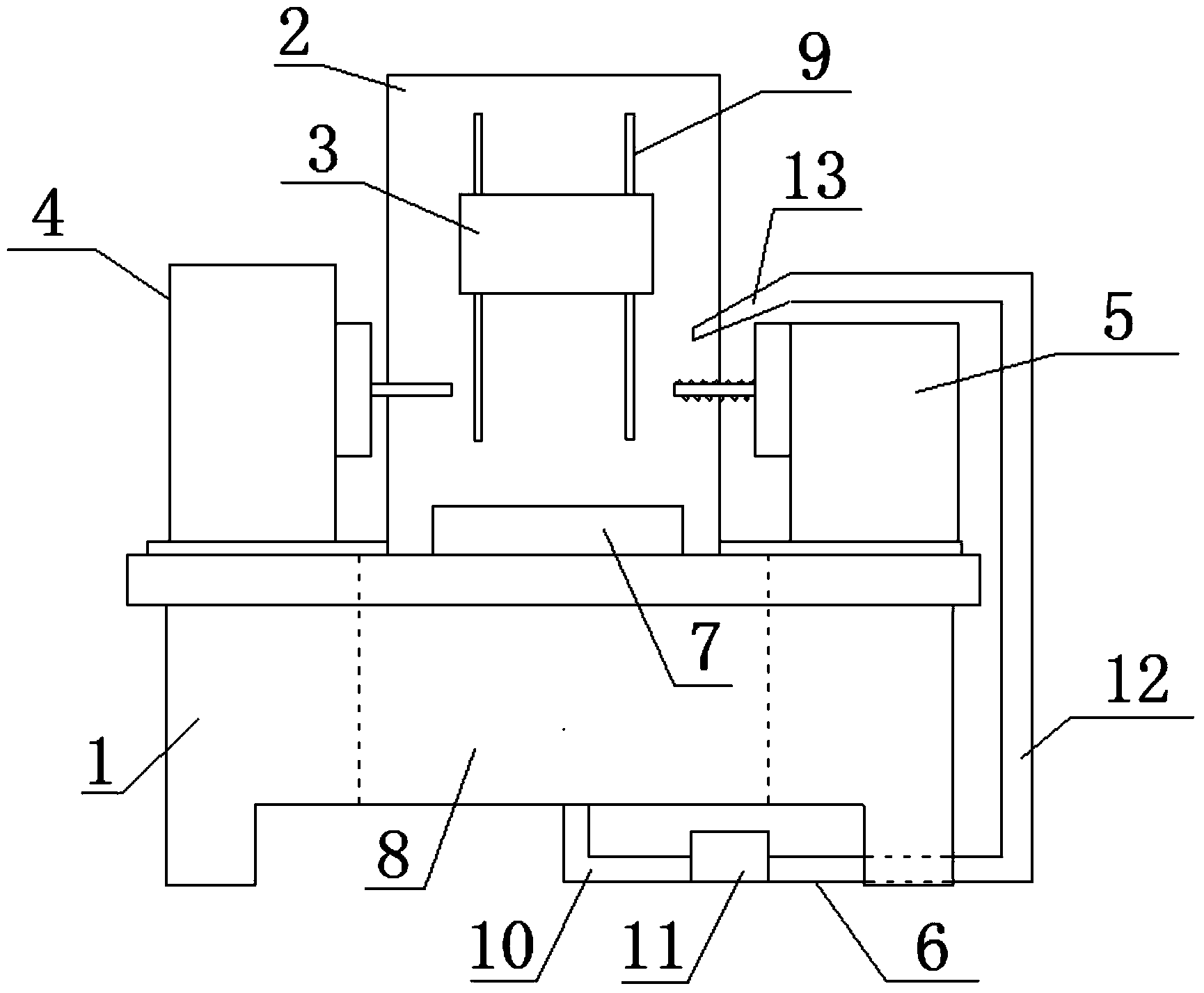 Thread machining tool capable of recovering liquid waste