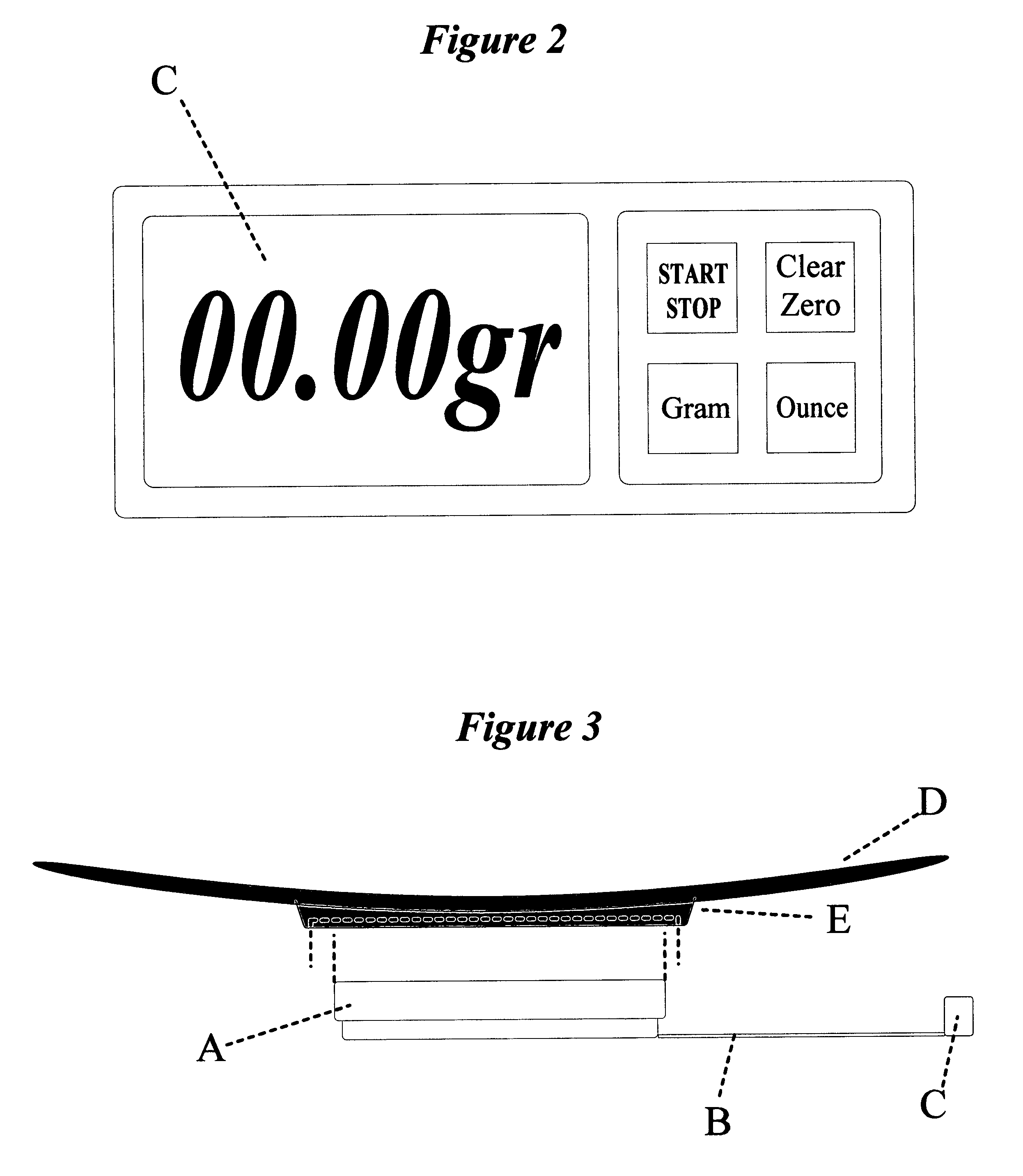 Portable digital plate scale